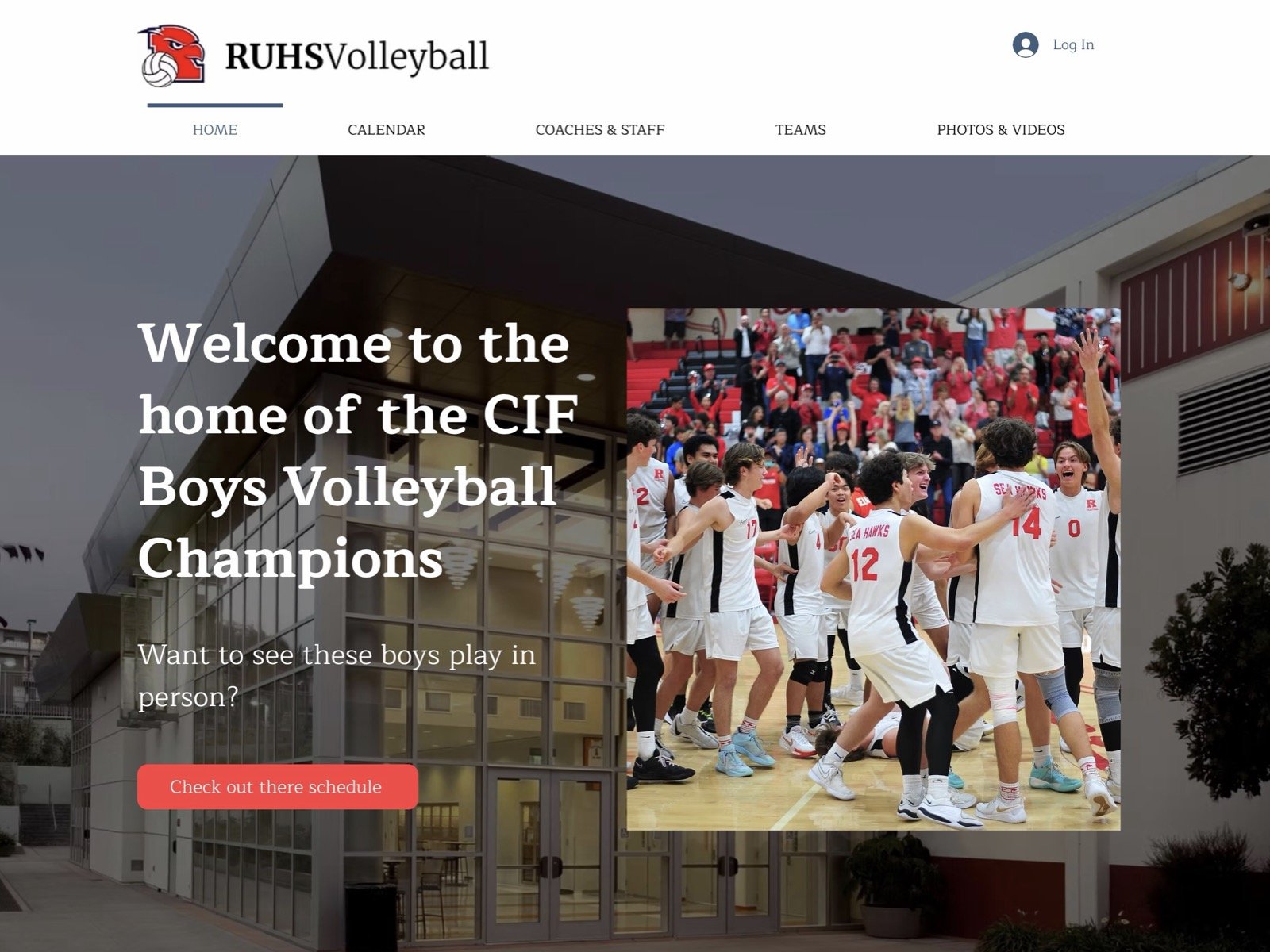 RUHS Boys Volleyball